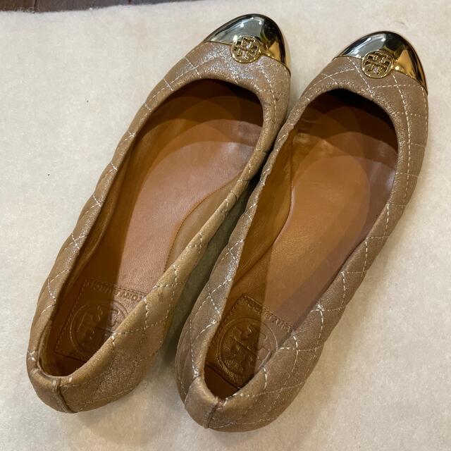 Tory Burch 婦人靴 フラットシューズ ゴールド 1