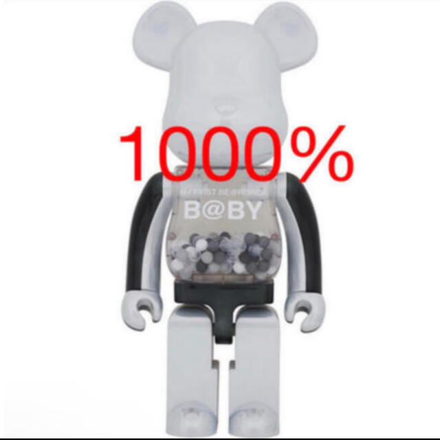 BE@RBRICK(ベアブリック)のMY FIRST BE@RBRICK B@BY BLACK & WHITE エンタメ/ホビーのフィギュア(その他)の商品写真