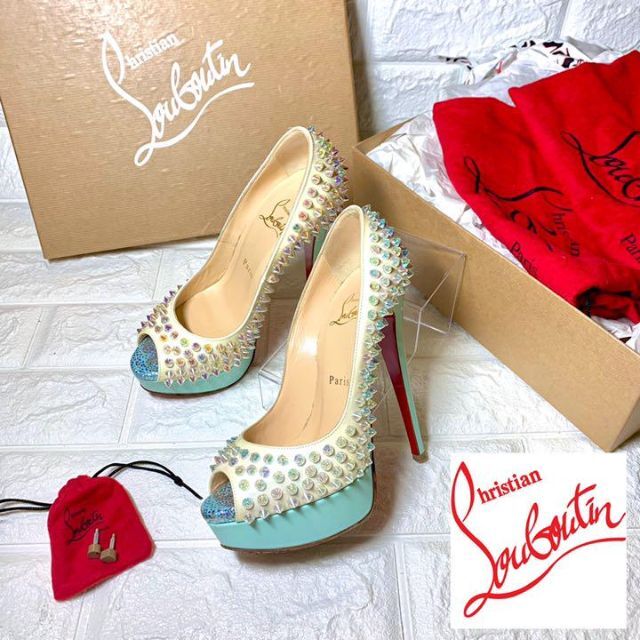 安い Christian Louboutin - 【美品】Christian Louboutin オーロラ