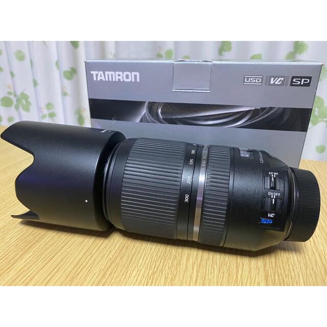 TAMRON(タムロン)のTAMRON レンズ ニコン用 SP70-300F4-5.6 DI VC USD スマホ/家電/カメラのカメラ(レンズ(ズーム))の商品写真