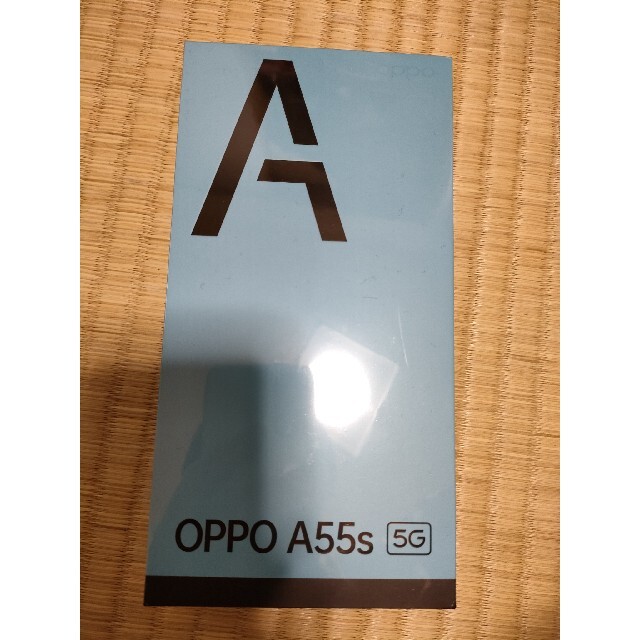 スマートフォン/携帯電話OPPO A55s 5G 4GB/64GB グリーン