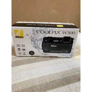 ニコン(Nikon)のNikon デジタルカメラ COOLPIX W W300 BLACK 新品未開封(コンパクトデジタルカメラ)