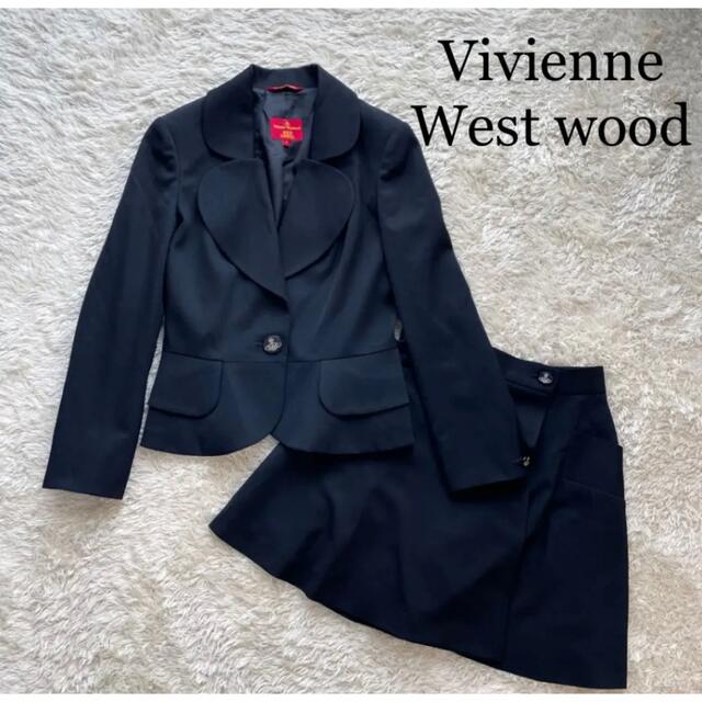超話題新作 Vivienne Westwood ブラック ラップスカート ラブジャケットセットアップ ヴィヴィアンウエストウッド - スーツ