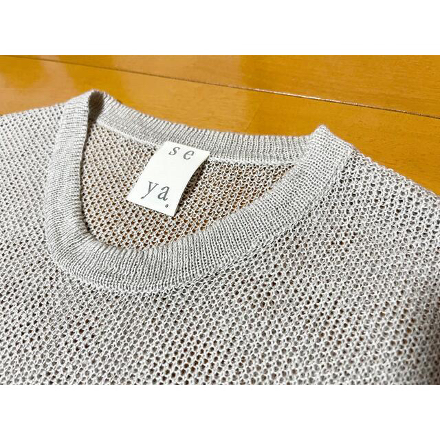 seya. セヤ Komorebi Sweater シアーニット セーター mozaveranda.nl