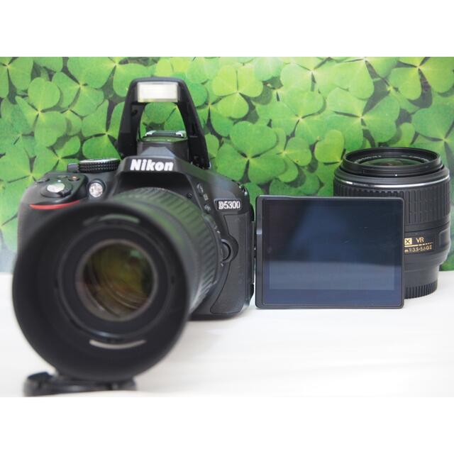 【美品】Wifi搭載⭐️自撮りOK NikonD5300 超高画質2416万画素