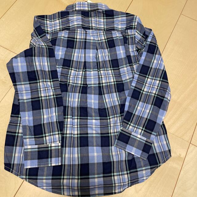 Ralph Lauren(ラルフローレン)の新品タグ付き　ラルフローレン　チェックシャツ115 キッズ/ベビー/マタニティのキッズ服男の子用(90cm~)(ブラウス)の商品写真