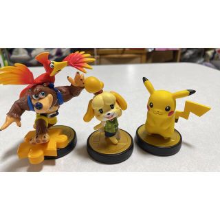 ニンテンドウ(任天堂)のamiibo 3点セット(ゲームキャラクター)