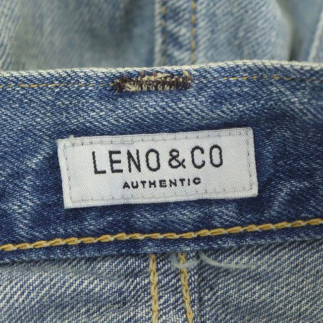 リノ LENO leno&co KAY ジーンズ デニムパンツ 01 青