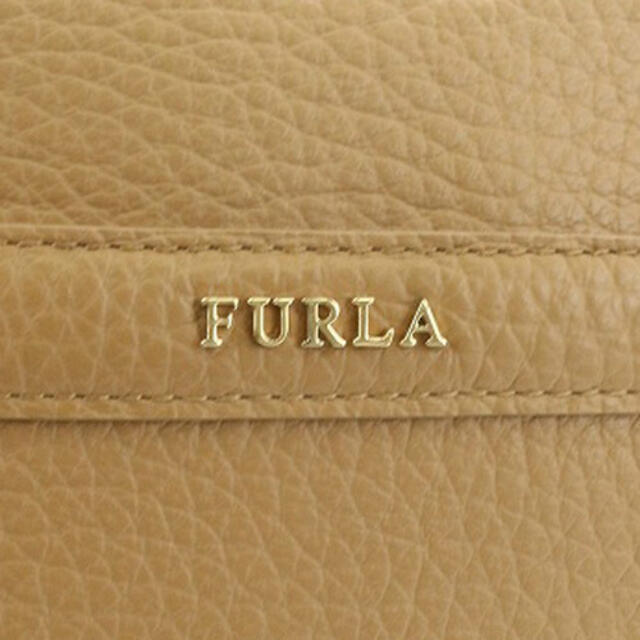 Furla(フルラ)のフルラ ショルダーバッグ レザー ロゴ 茶色 レディースのバッグ(ショルダーバッグ)の商品写真