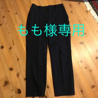 ユニクロ(UNIQLO)のユニクロUIQLOスマートアンクルパンツ ネイビー2WAYストレッチ丈標準(カジュアルパンツ)