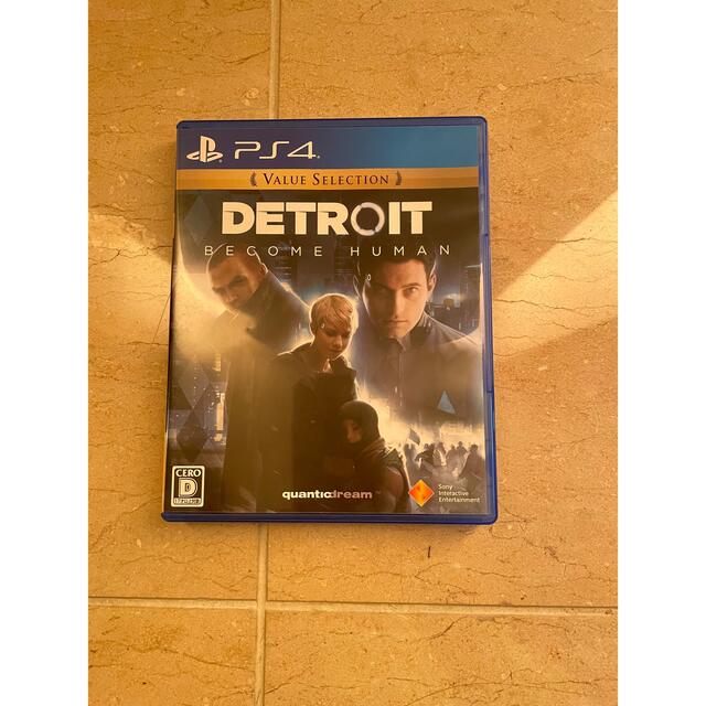 PlayStation4(プレイステーション4)のPS4 Detroit:Become Human Value Selection エンタメ/ホビーのゲームソフト/ゲーム機本体(家庭用ゲームソフト)の商品写真