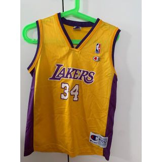 チャンピオン(Champion)のLakers シャック　キッズジャージ(バスケットボール)