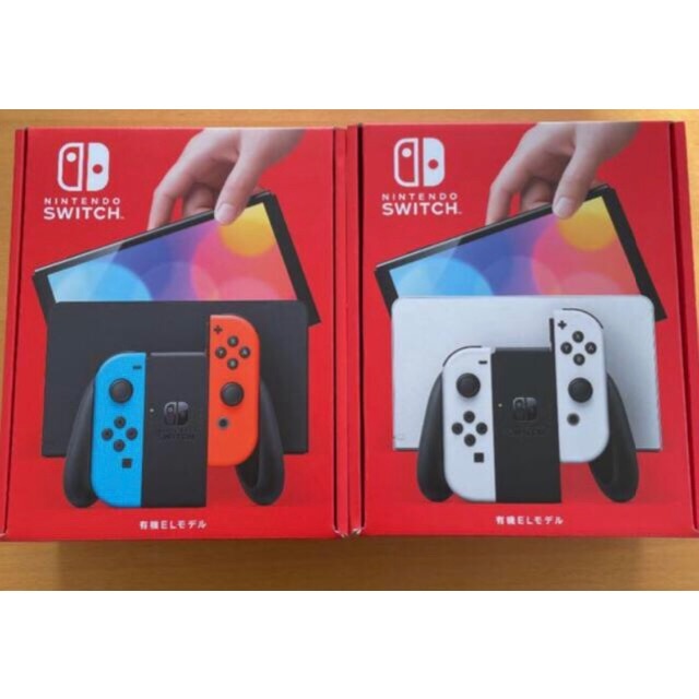 新品2台セット　　Nintendo Switch 有機ELモデル  ]