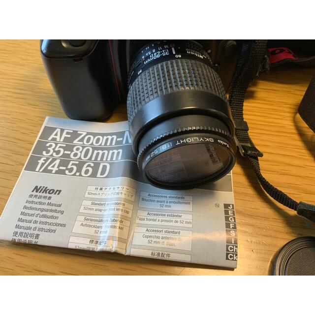 Nikon(ニコン)のニコン70D panorama レンズ　35-80mm f/4-5.6D スマホ/家電/カメラのカメラ(フィルムカメラ)の商品写真