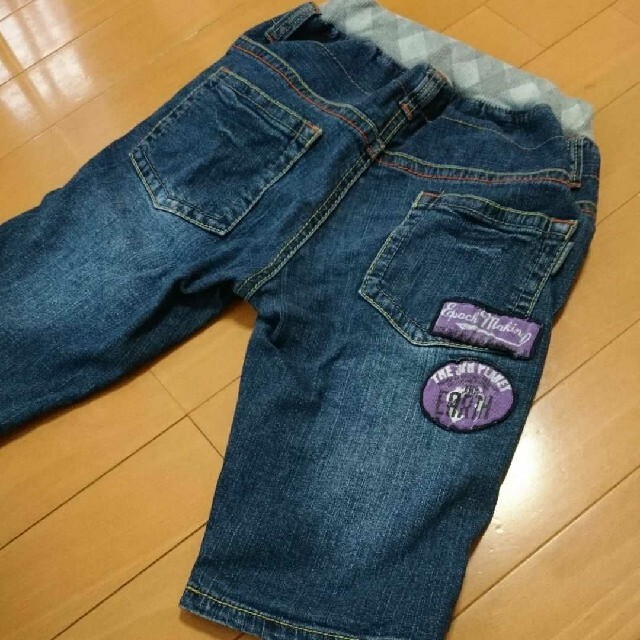 デニム ショート パンツ 130㎝ キッズ/ベビー/マタニティのキッズ服男の子用(90cm~)(パンツ/スパッツ)の商品写真