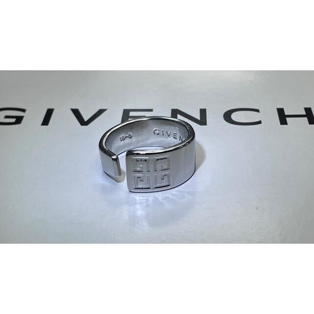 【新品・正規品】GIVENCHY ロゴ スリムリング