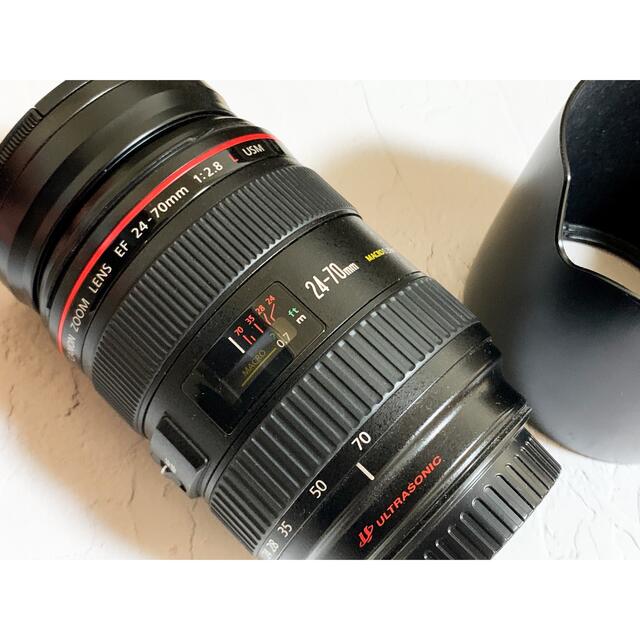 Canon(キヤノン)の 【ラストお値下げ💡】Canon EF24-70mm F2.8L USM スマホ/家電/カメラのカメラ(レンズ(ズーム))の商品写真