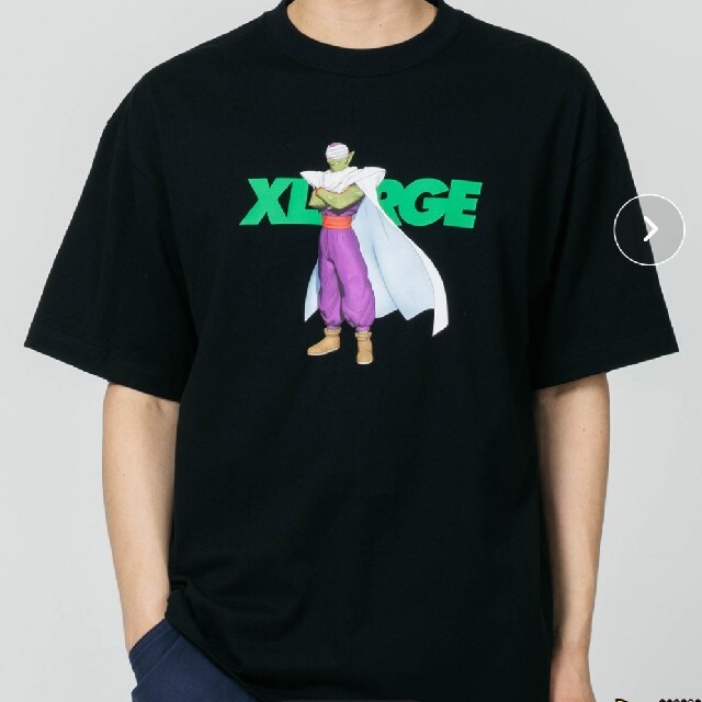 XLARGE(エクストララージ)のXLARGE ×ドラゴンボールコラボTシャツ　ピッコロ　黒　XL メンズのトップス(Tシャツ/カットソー(半袖/袖なし))の商品写真