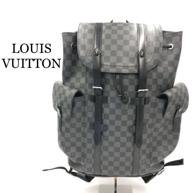 【はこぽす対応商品】 LOUIS VUITTON - 『LOUIS VUITTON』ルイヴィトン クリストファー ダミエリュックサック バッグパック+リュック 【はこぽす対応商品】 LOUIS VUITTON - 『LOUIS VUITTON』ルイヴィトン クリストファー ダミエリュックサック バッグパック+リュック