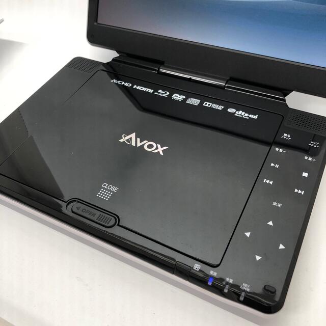 AVOX ポータブル ブルーレイプレーヤー 10インチ APBD-1030HW スマホ/家電/カメラのテレビ/映像機器(ブルーレイプレイヤー)の商品写真