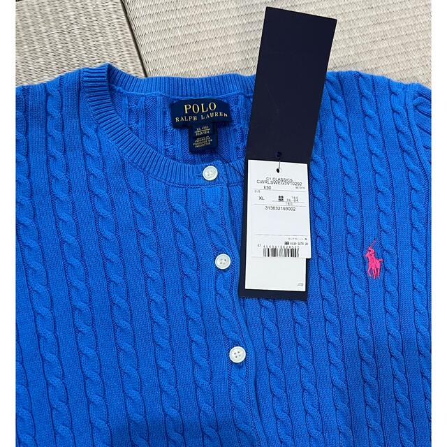 POLO RALPH LAUREN(ポロラルフローレン)のPolo Ralph Lauren◇タグ付　カーディガン　160 XL キッズ/ベビー/マタニティのキッズ服女の子用(90cm~)(カーディガン)の商品写真