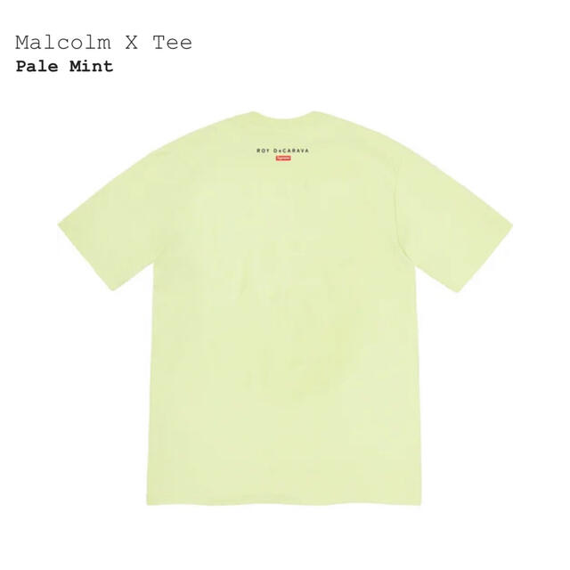 Supreme Malcolm X Tee  ブラック　Ｌ 新品Tシャツ/カットソー(半袖/袖なし)