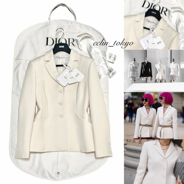 Christian Dior(クリスチャンディオール)の未使用！高額 約60万円 DIOR 名作 BAR バージャケット E3482 レディースのジャケット/アウター(テーラードジャケット)の商品写真