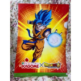 ドラゴンボール(ドラゴンボール)のカゴメ　ドラゴンボール超　クリアファイル　孫悟空　非売品(クリアファイル)