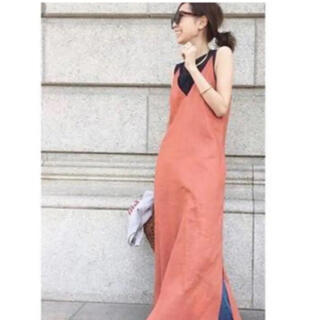 KALLMEYER/カルメイヤー LINEN SLIT DRESS