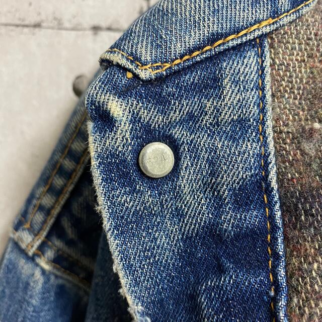 メンズ Levi's - 60s リーバイス 70505 ビッグE デニムジャケット G 株式会社カプコン ビックE!60'sLEVI'S ベルベルジン 70505リーバイスブランケット Gジャン/デニムジャケット