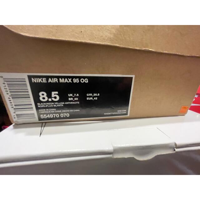 NIKE(ナイキ)のNIKE AIR MAX95  OG PROTO ミタスニーカーズ メンズの靴/シューズ(スニーカー)の商品写真