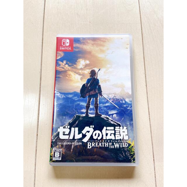 Nintendo Switch(ニンテンドースイッチ)のゼルダの伝説　ブレス　オブ　ザ　ワイルド　Switch エンタメ/ホビーのゲームソフト/ゲーム機本体(携帯用ゲームソフト)の商品写真