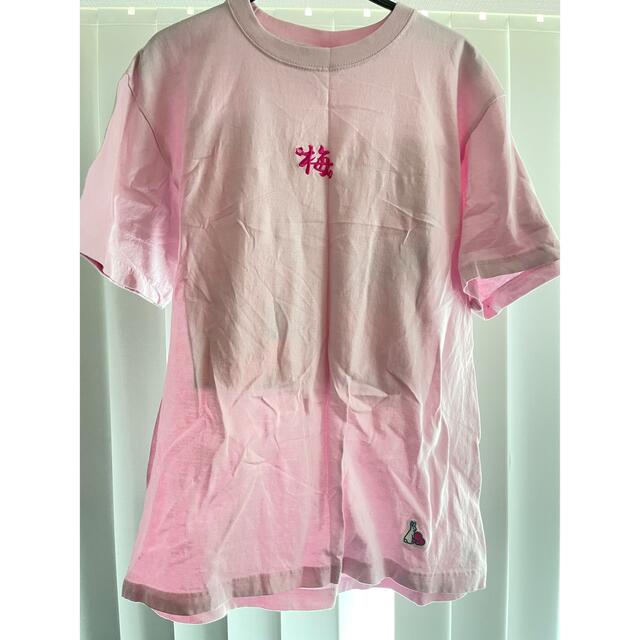 Tシャツ 梅 ピンク pink FR2 洗濯シワありますが美品 M レア