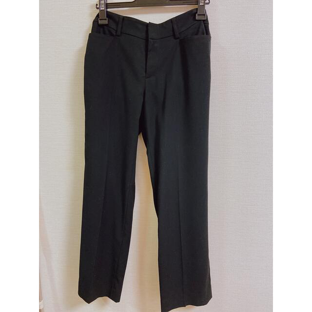 パンツスーツ　黒　リクルート レディースのフォーマル/ドレス(スーツ)の商品写真