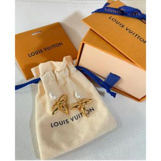 ルイヴィトン(LOUIS VUITTON)のヴィトン ブックルドレイユ ルイゼット ピアス 両耳(ピアス(両耳用))