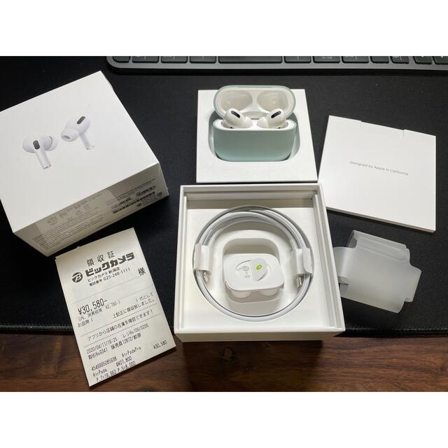 Apple(アップル)のあゆむ様専用　AirPods Pro スマホ/家電/カメラのオーディオ機器(ヘッドフォン/イヤフォン)の商品写真