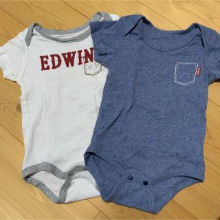 エドウィン(EDWIN)のma-san様専用☆値下げ！美品☆EDWINロンパース 90(ロンパース)