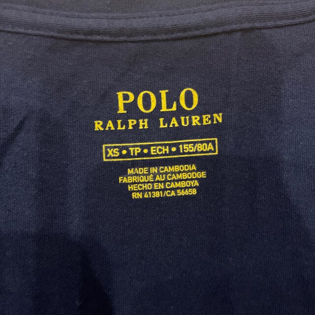 POLO RALPH LAUREN(ポロラルフローレン)のラルフローレン Vネック Tシャツ レディースのトップス(Tシャツ(半袖/袖なし))の商品写真