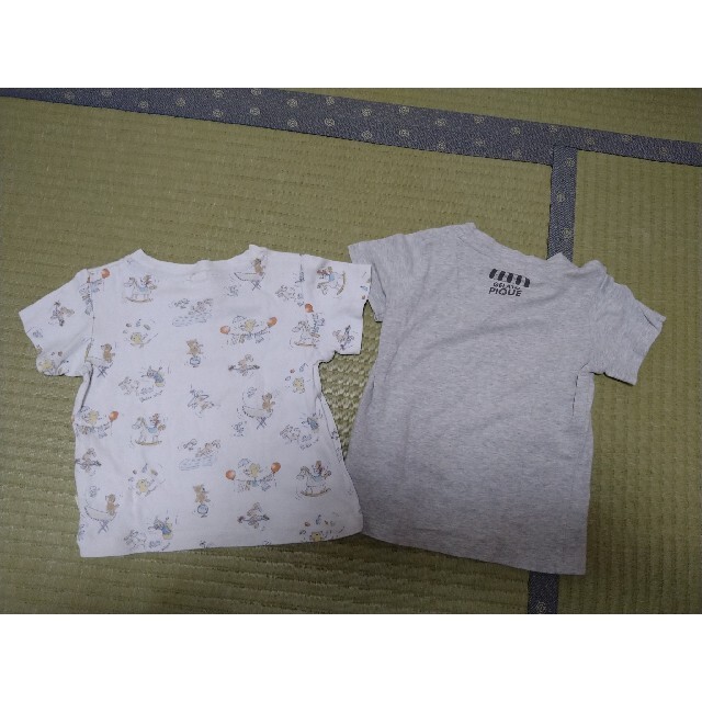 gelato pique(ジェラートピケ)のジェラートピケキッズ＆ベビー　Tシャツ2枚セット XXS90〜100 キッズ/ベビー/マタニティのキッズ服女の子用(90cm~)(Tシャツ/カットソー)の商品写真