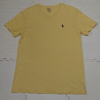 ポロラルフローレン(POLO RALPH LAUREN)のポロ 刺繍ワンポイントロゴ 半袖Vネック(Tシャツ/カットソー(半袖/袖なし))