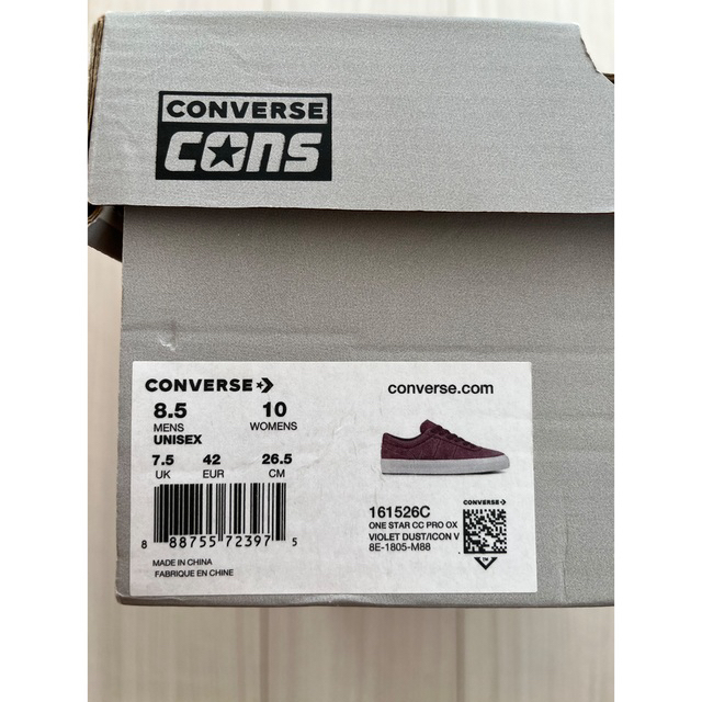 CONVERSE(コンバース)のcons converse コンバース　コンズ　ワンスター　スニーカー　26.5 メンズの靴/シューズ(スニーカー)の商品写真
