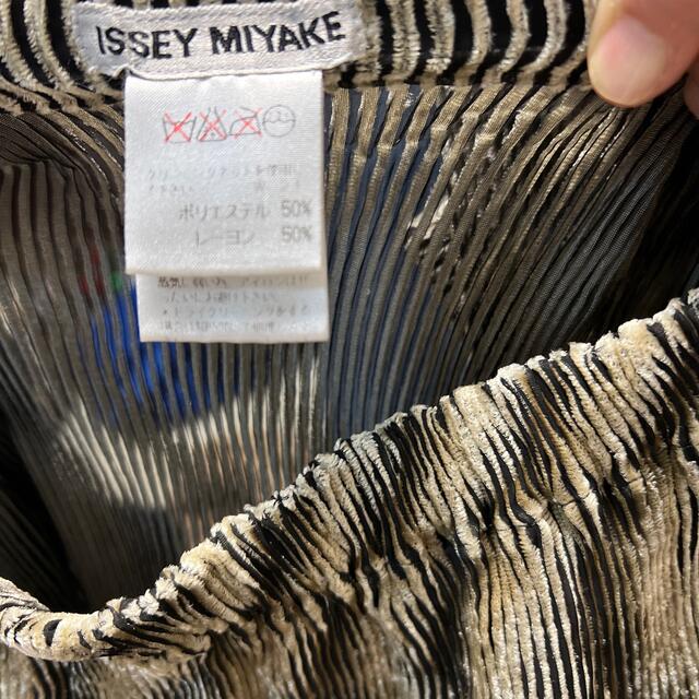 PLEATS PLEASE ISSEY MIYAKE(プリーツプリーズイッセイミヤケ)のイッセイミヤケ　プリーツプリーズ　ストール付き上下セット❣️レア❣️ レディースのトップス(カットソー(長袖/七分))の商品写真