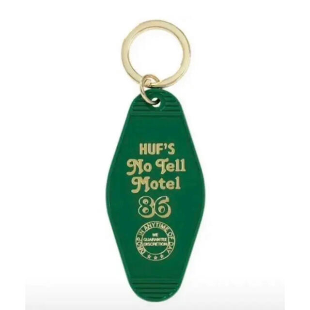 HUF(ハフ)の❗️即完売商品❗️HUF キーホルダー MOTEL KEY TAG 新品未使用 メンズのファッション小物(キーホルダー)の商品写真