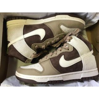 ナイキ(NIKE)のNike Dunk High PRM "Light Chocolate"(スニーカー)