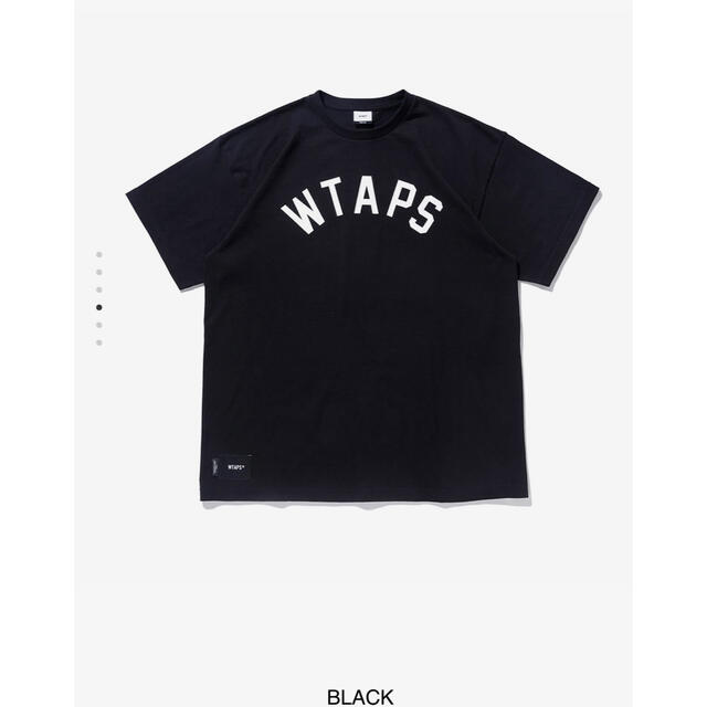 22SS WTAPS IDENTITY SS COTTON BLACK S www.krzysztofbialy.com