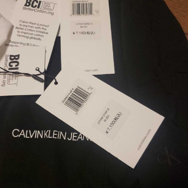 Calvin Klein(カルバンクライン)のCalvin klein calvinklein Tシャツ　ブラック　BLACK メンズのトップス(Tシャツ/カットソー(半袖/袖なし))の商品写真