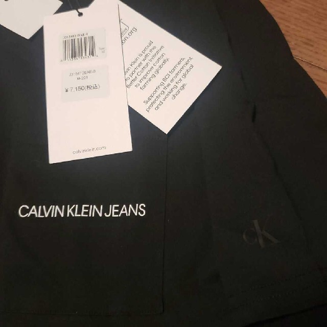 Calvin Klein(カルバンクライン)のCalvin klein calvinklein Tシャツ　ブラック　BLACK メンズのトップス(Tシャツ/カットソー(半袖/袖なし))の商品写真