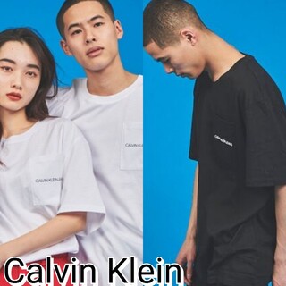 カルバンクライン(Calvin Klein)のCalvin klein calvinklein Tシャツ　ブラック　BLACK(Tシャツ/カットソー(半袖/袖なし))