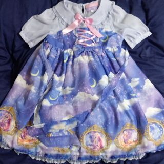 アンジェリックプリティー(Angelic Pretty)のANGELIC  PRETTY  ドリーミールナ　ワンピース(ひざ丈ワンピース)