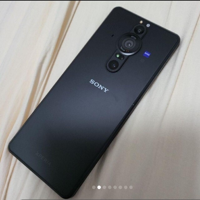 Xperia(エクスペリア)のXperia PRO-I XQ-BE42 Flosted Black スマホ/家電/カメラのスマートフォン/携帯電話(スマートフォン本体)の商品写真